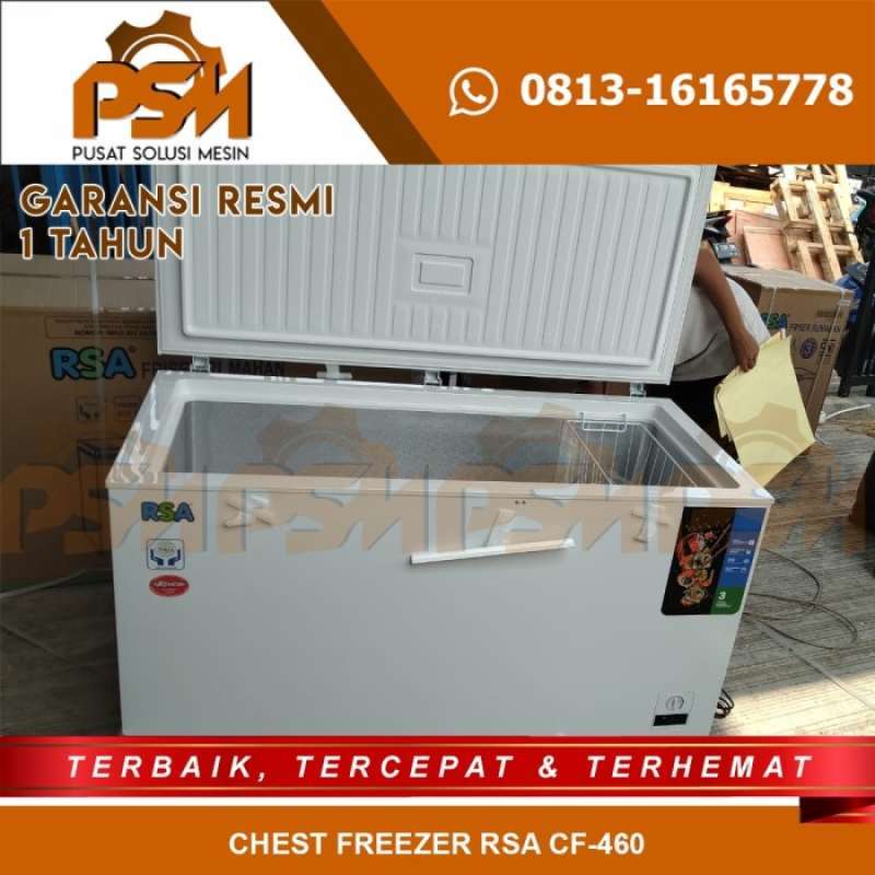 Cf 460 Promo BEST PROMO CHEST FREEZER RSA CF-460 460 LITER / FREEZER MAKANAN ...