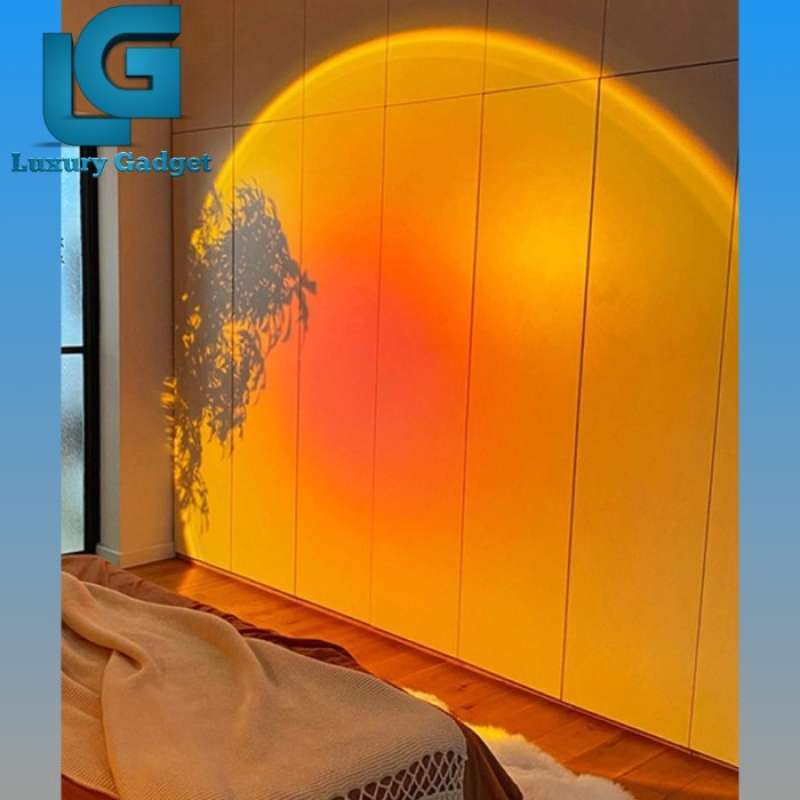 Jual Lampu Estetik Kamar Aesthetic Led Hias Proyektor Langit Sunset