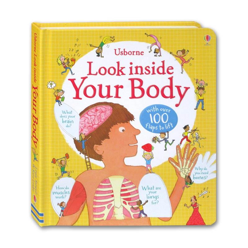 Jual Usborne Books Look Inside Your Body With Over 100 Flaps to Lift ...