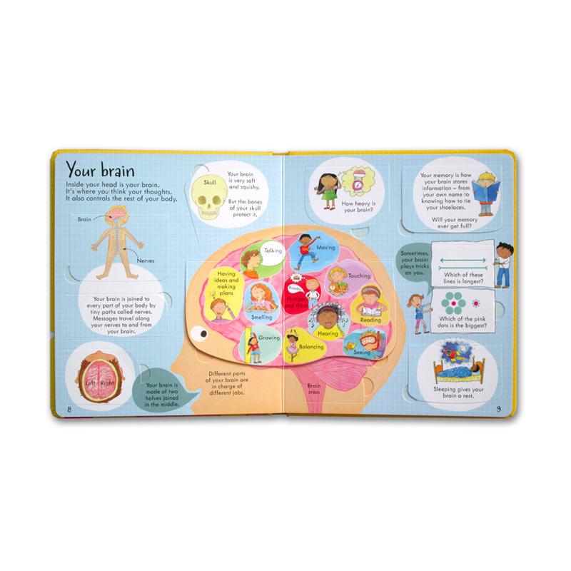 Jual Usborne Books Look Inside Your Body With Over 100 Flaps to Lift ...