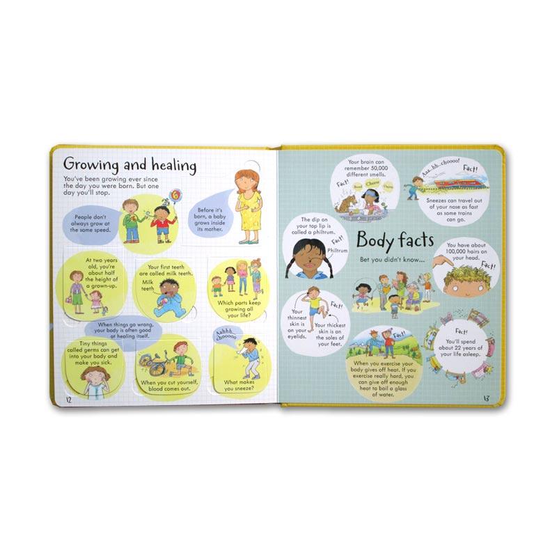 Jual Usborne Books Look Inside Your Body With Over 100 Flaps to Lift ...