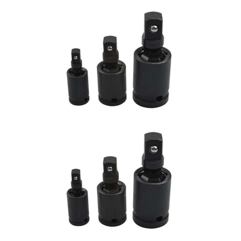 Promo 2 Set Universal Joint Socket Ratchet Angle Extension Bar Socket Adapter Diskon 17 di