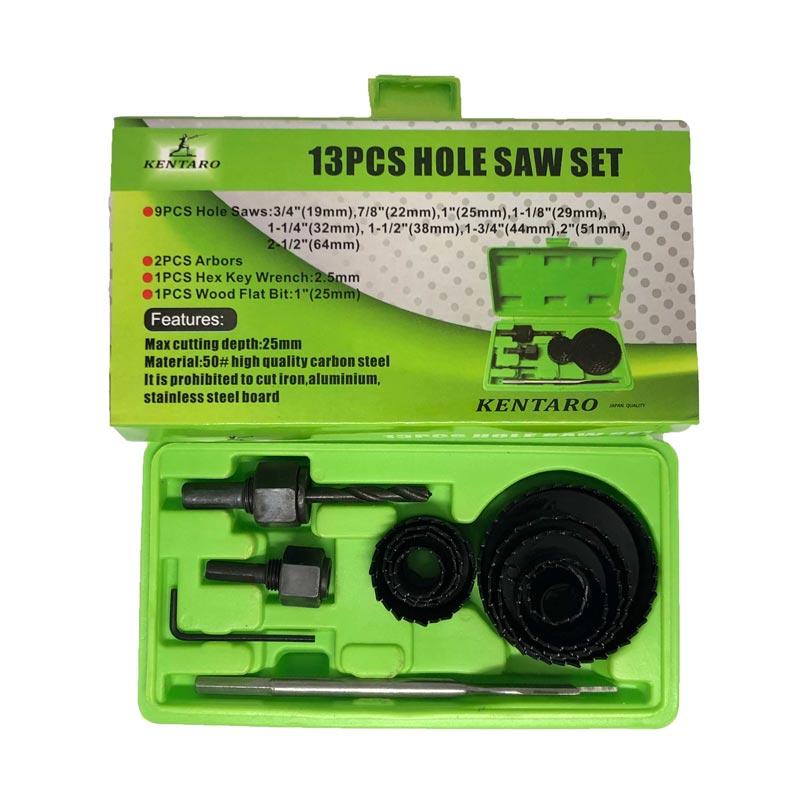 Jual KENTARO Holesaw Kayu Gypsum Hidroponik Set Mata Bor
