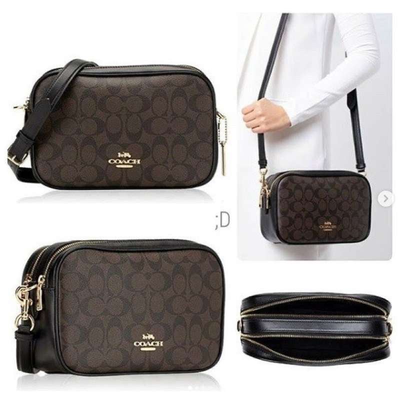 Jual COACH JES CROSSBODY IN SIGNATURE CANVAS di Seller Store