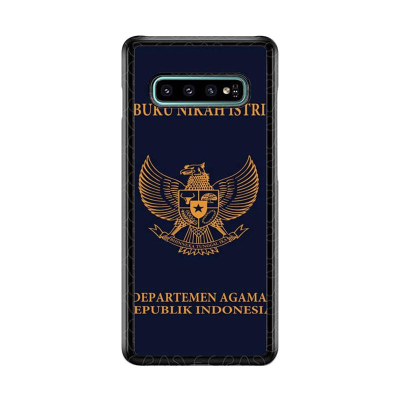 Jual Hardcase Casing Custom Samsung Galaxy S10 BUKU NIKAH ISTRI P1074