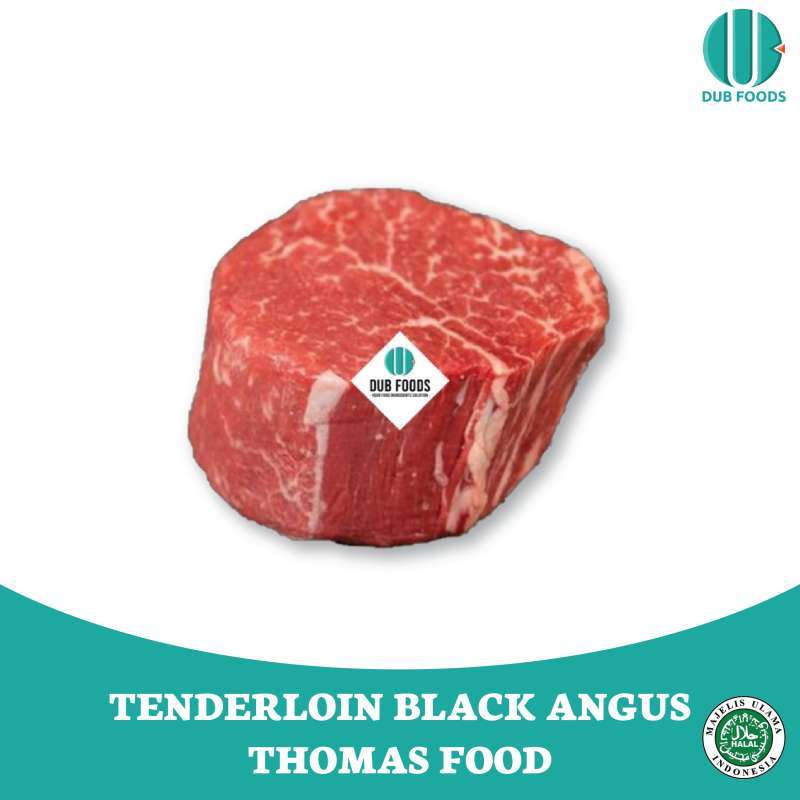 Jual Angus Steak Tenderloin *PURE BLACK ANGUS AGED 200+ DAYS* 250gr di