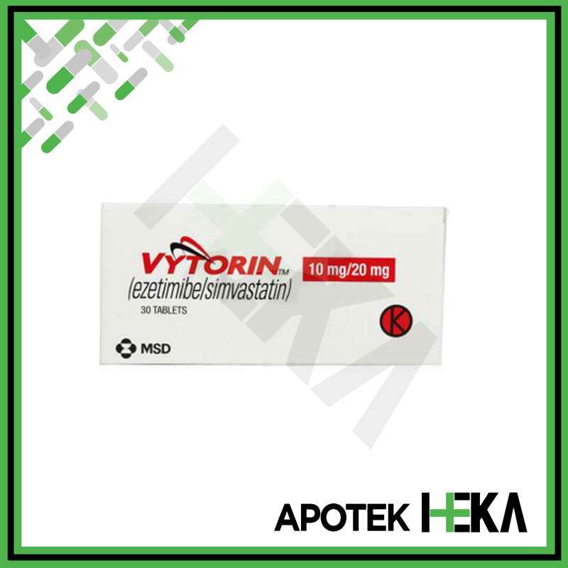 Jual Vytorin 10/20 Mg Tablet Di Seller Apotek Heka Official Store