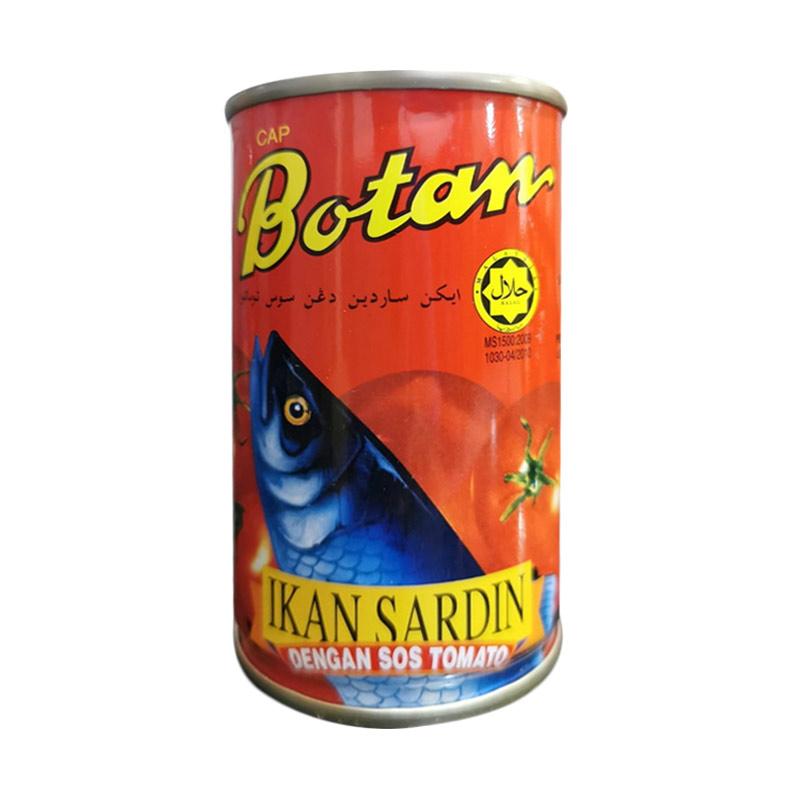 Jual Botan Malaysia Sardines In Tomato Sauce Makanan Kaleng [155 G] Di ...