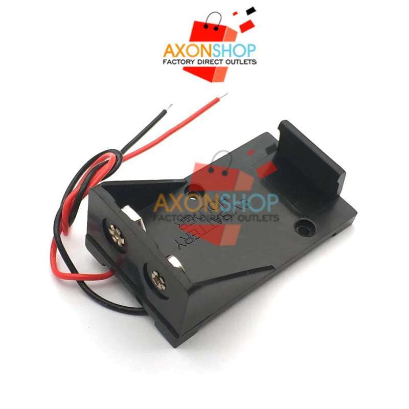 Tempat Baterai 9V Kotak Battery Holder 9 Volt Case Box Dudukan 1
