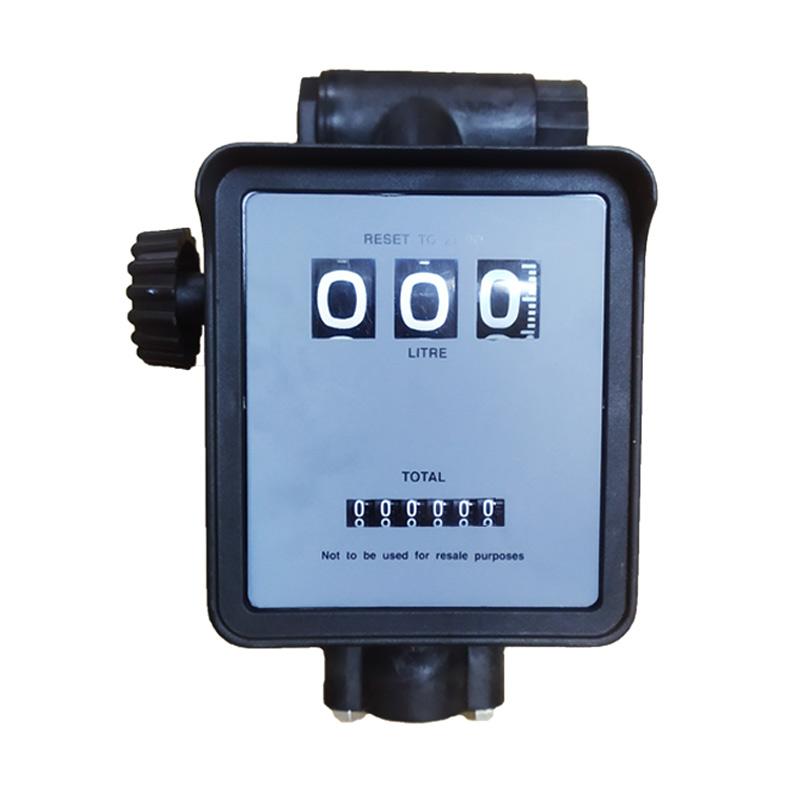 Jual Bedoni Flowmeter Analog 3 Digit untuk Solar [Made in Italy] Grey