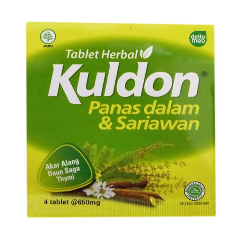 Promo Kuldon Tablet Herbal [4 Tablet] Diskon 6% Di Seller Toko Obat ...