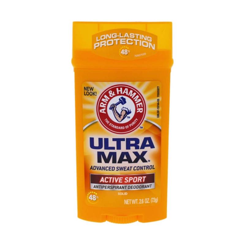 Jual Arm and Hammer Ultra Max Active Sport Deodorant 73gr Orange di