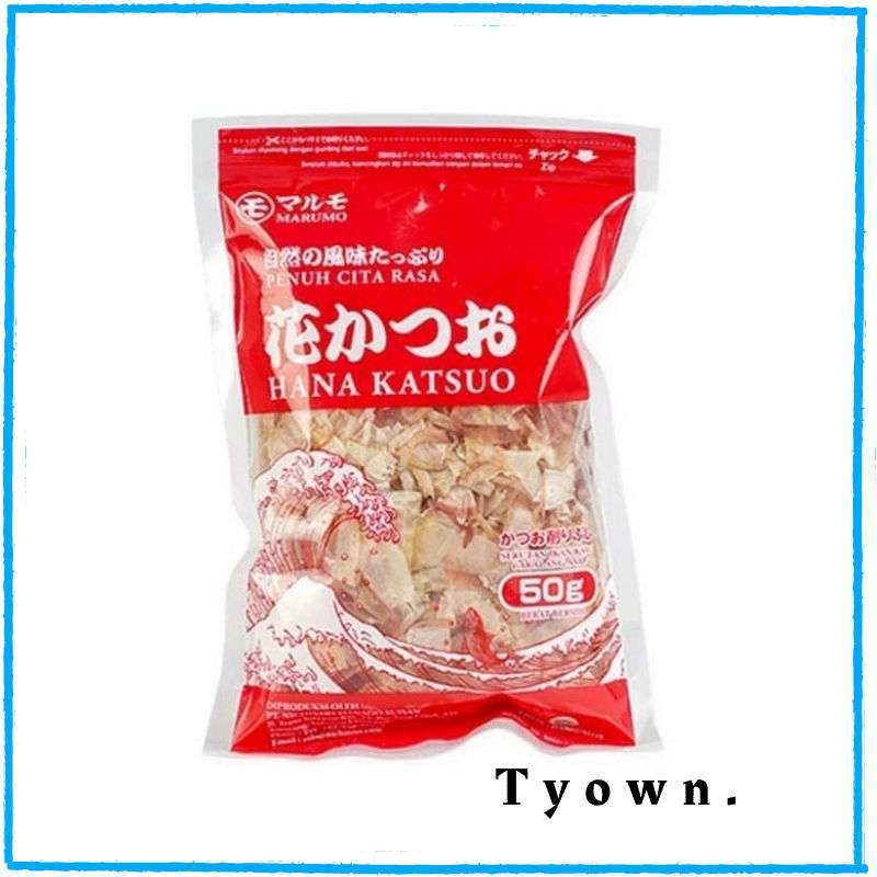Jual katsuobushi jepang halal hana katsuo bonito flakes cakalang 50gr