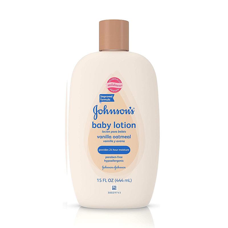 Jual Johnson's Baby Lotion Vanilla Oatmeal [444ml/15oz] di Seller