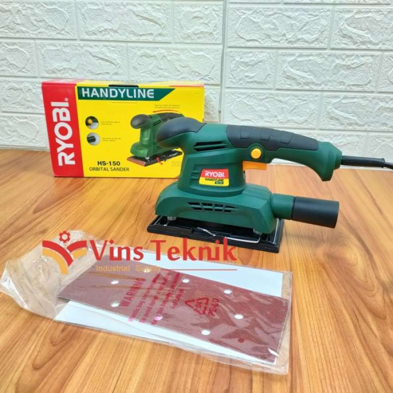 Promo Mesin Amplas Kotak Hs150 Ryobi Hs 150 Orbital Sander Diskon 12