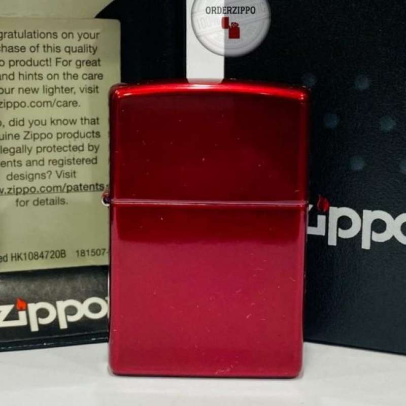 Jual Zippo Original Candy Apple Red MT 21063 di Seller OrderZippo