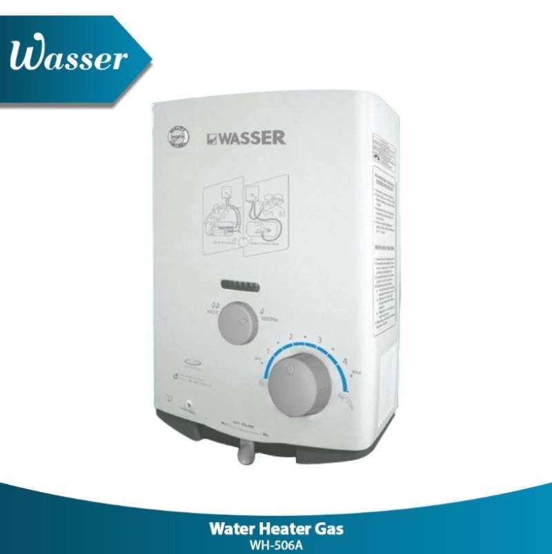 Jual Wasser Water Heater Gas Wh506 A Pemanas Air Gas Lpg Wh 506 A Di