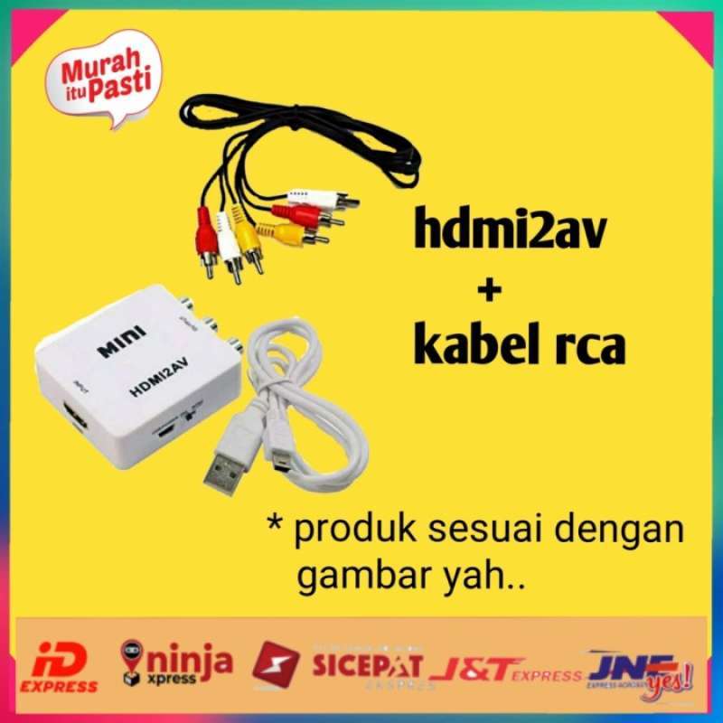 Jual Oem Hdmi To Av Hdmi To Rca Hdmi2Av Kabel Rca Converter Hdmi di