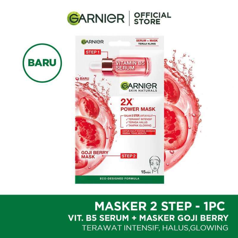 Promo Garnier 2 Step Power Mask Diskon 17 di Seller Sweet Pineapple Pondok Jagung Timur, Kota