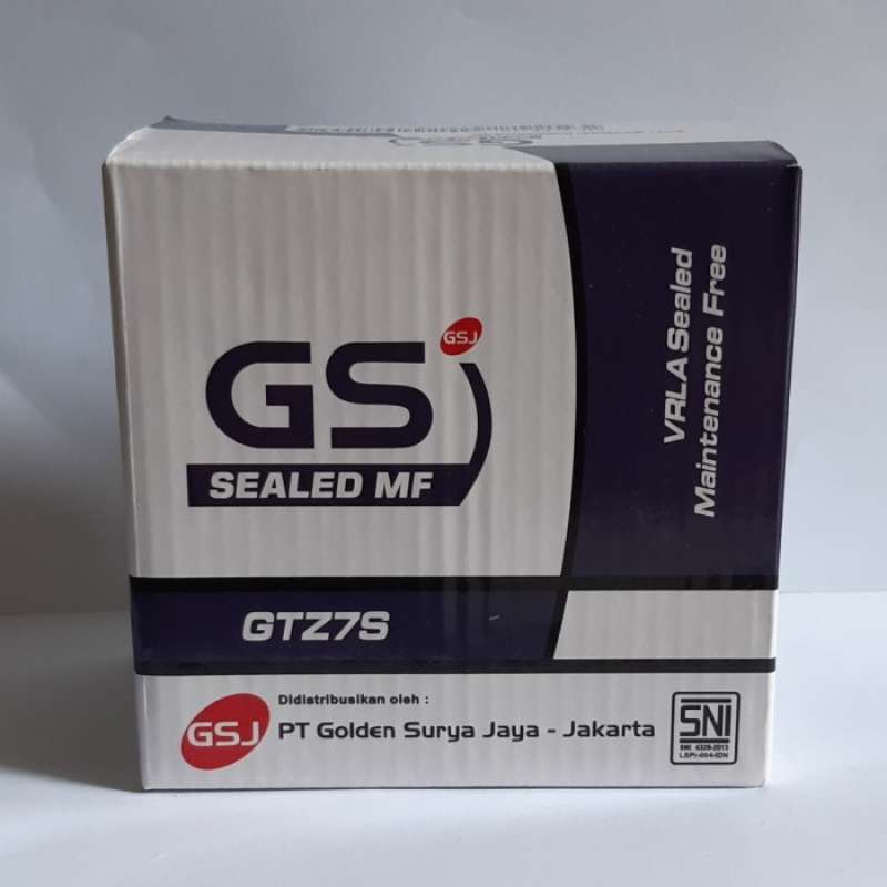 Promo AKI MOTOR HONDA VARIO 125, VARIO 150 GTZ7S GS AKI KERING Diskon 6