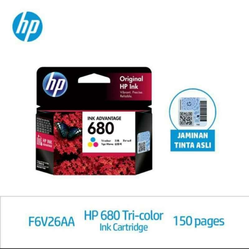 Promo Tinta Refill Hp680 / Cartridge Hp 680 Tri Colour / Color / Warna