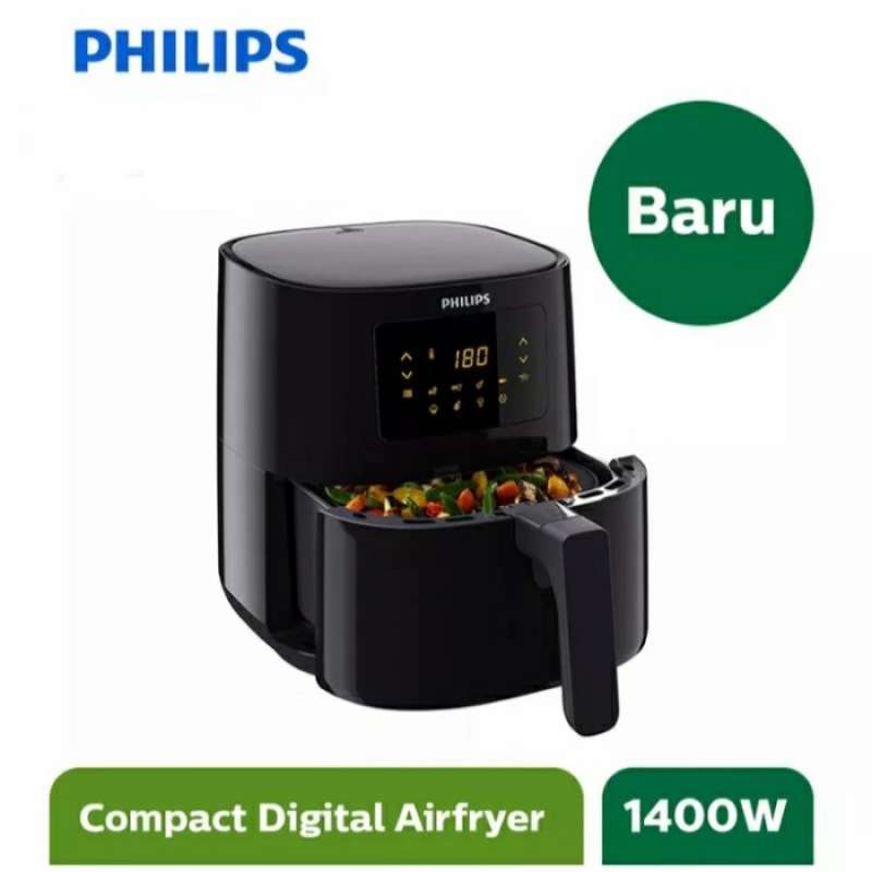 Promo AIR FRYER PHILIPS HD9252 AIR FRYER COMPACT DIGITAL Diskon 5 di
