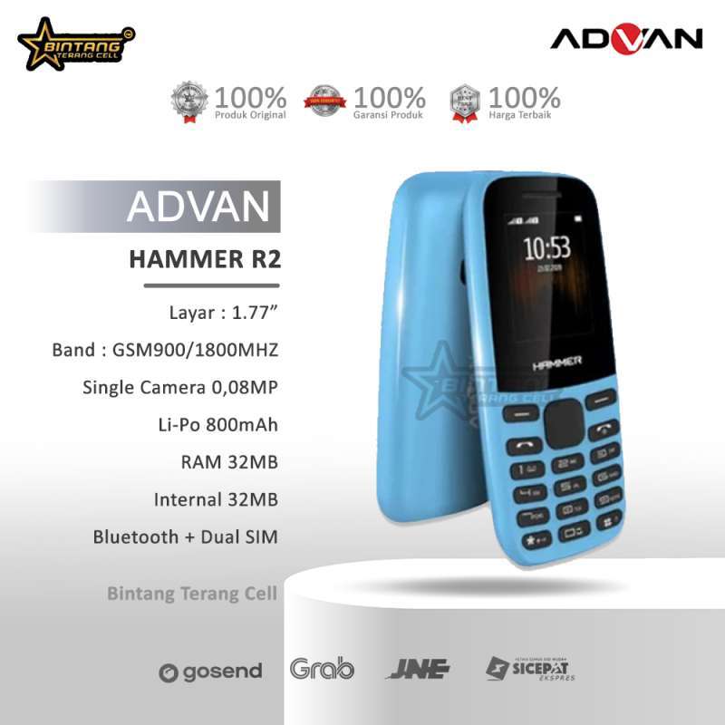 Advan Hammer R1 Jual Advan Hammer R2 Di Seller Bintang Terang Cell - Bintang Terang ...
