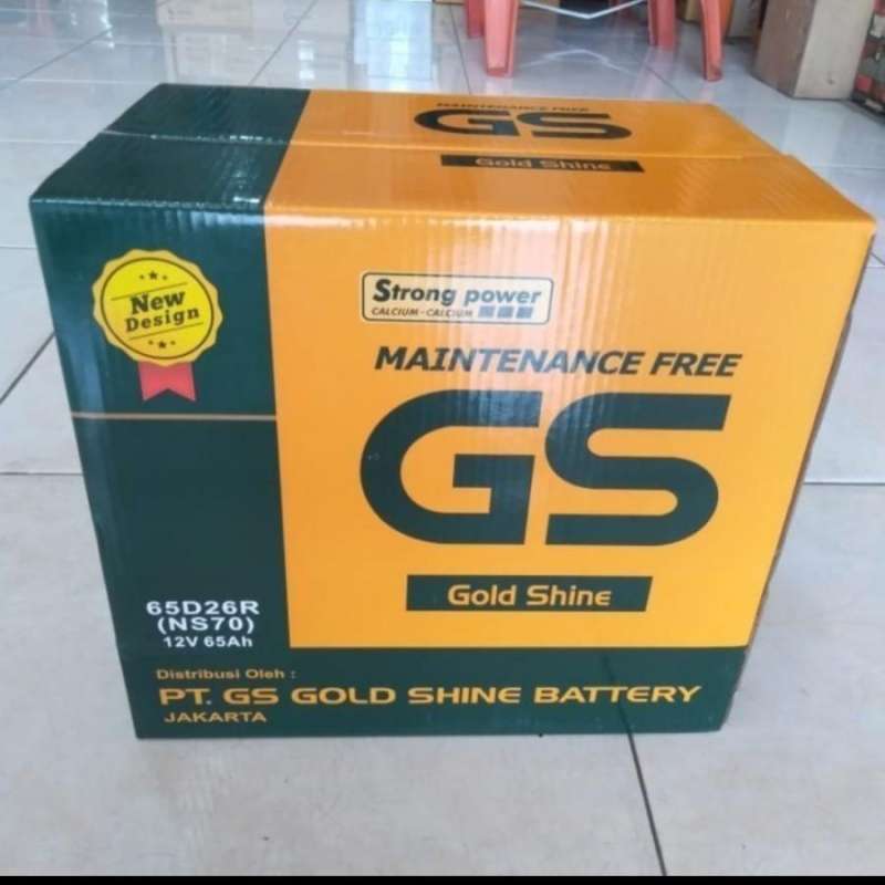 Jual Aki Phanter/ GS NS70 MF Gold shine/ Aki Kuda Kijang L300 Colt
