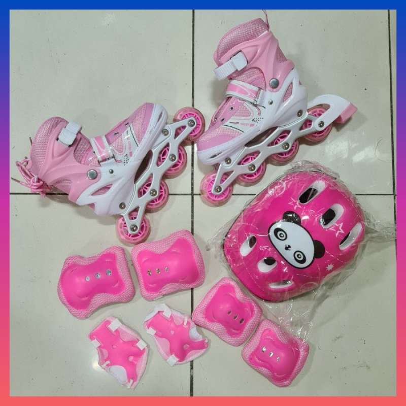 Jual SEPATU RODA INLINE SKATE ANAK DAN DEWASA di Seller Gadingmas