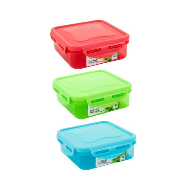 Tepak Roti Jual TEPAK ROTI LOCK 7196 GREEN LEAF di Seller Libra Mart - Kab ...