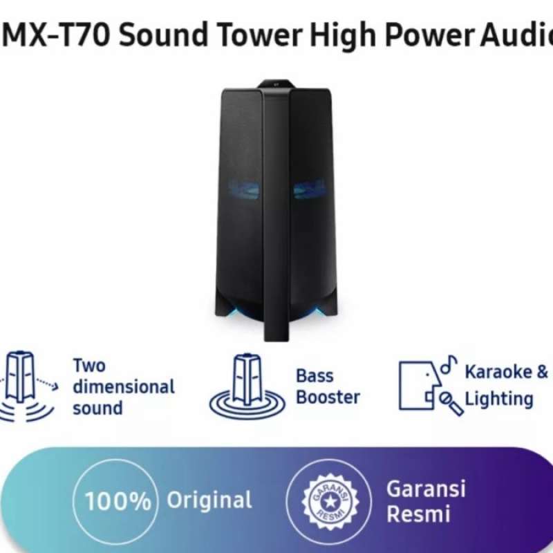 Jual Samsung MXT70 Sound Tower Speaker Bluetooth Karaoke 1500 Watt MX