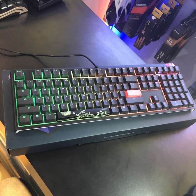 Jual Ducky One 2 RGB Fullsize Mechanical Keyboard Blue Switch di