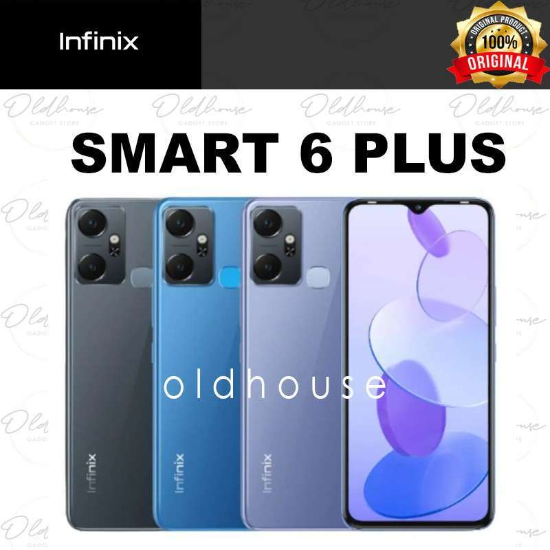 Jual INFINIX SMART 6 PLUS 3/64 GB GARANSI RESMI di Seller OLDHOUSE ...