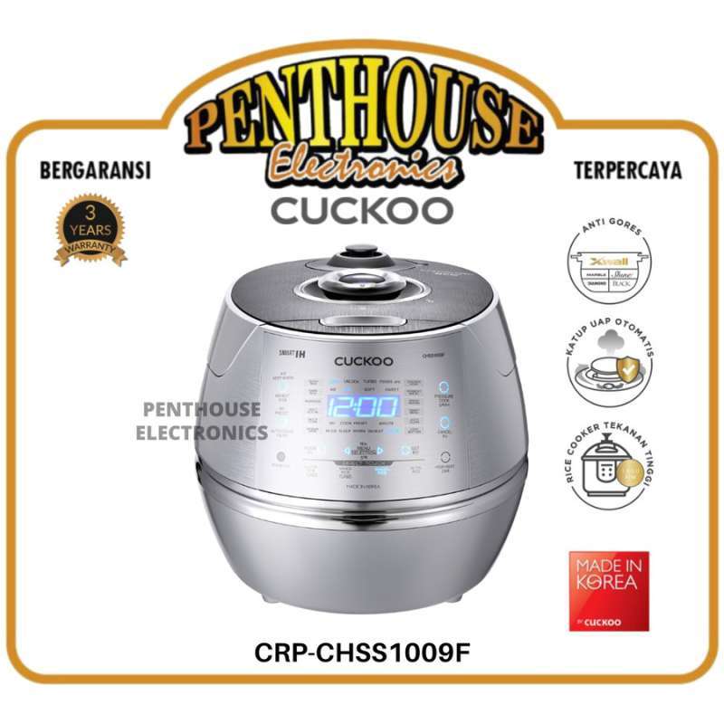 Promo CUCKOO AllinOne IH Pressure Cooker CRPCHSS1009F 1.8L No.1 in
