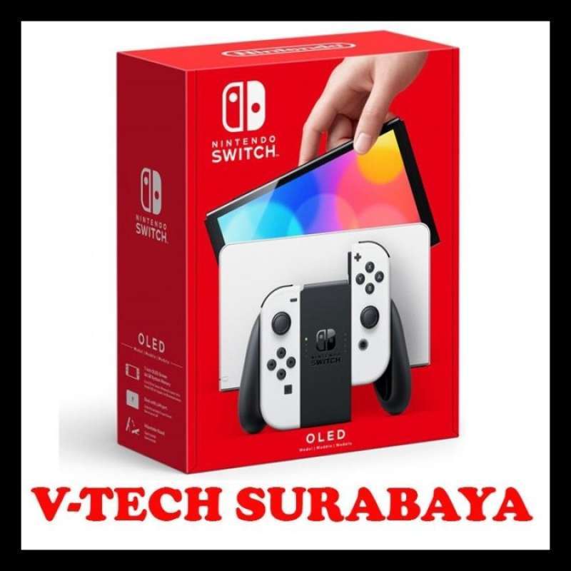 Jual switch NEW NINTENDO SWITCH OLED WHITE PUTIH CONSOLE di Seller