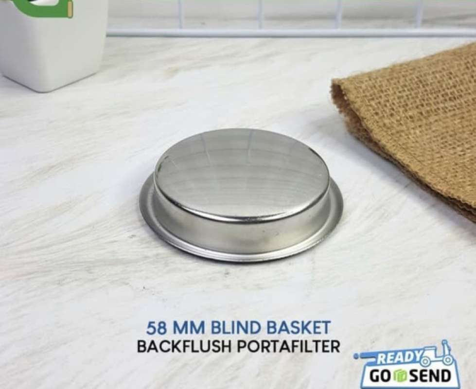 Promo Back Flush Blind Portafilter Basket 58mm / backflush blind 58mm