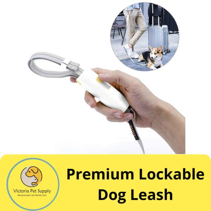 Promo Premium Lockable Dog Leash / Tali Tuntun Anjing Kunci Lock Diskon ...