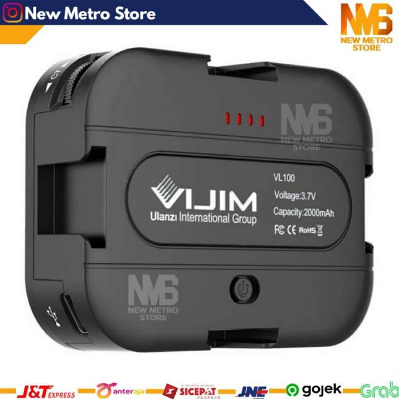Jual Ulanzi Vijim Vl100C Bi Color Adjustable Led Video Light Lampu