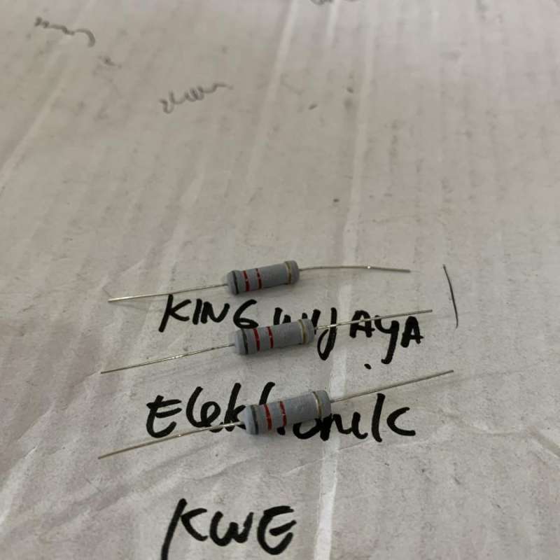 Jual Resistor Tahanan 2 Watt 8k2 Ohm Di Seller King Wijaya Elektronik