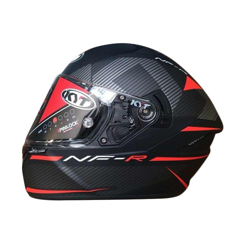 Jual KYT NFR Logos Helm Full Face Red Matte M di Seller Central Helm
