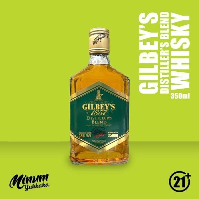 Jual Gilbeys Distiler's Blend Whisky 350ml Di Seller Minum Yuk Kaka