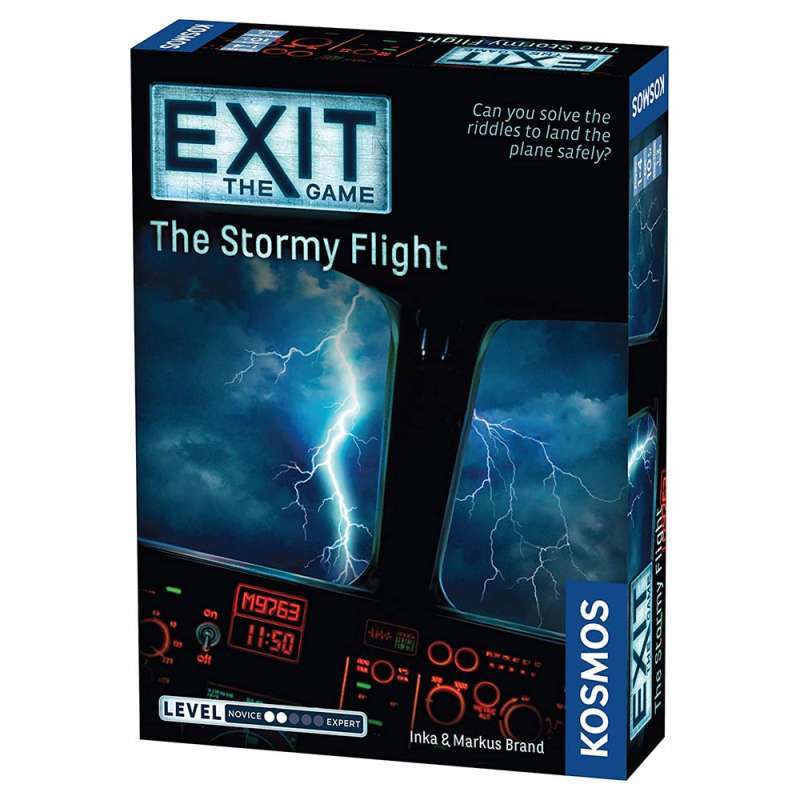Jual Exit The Game The Stormy Flight Board Game di Seller Monopolis