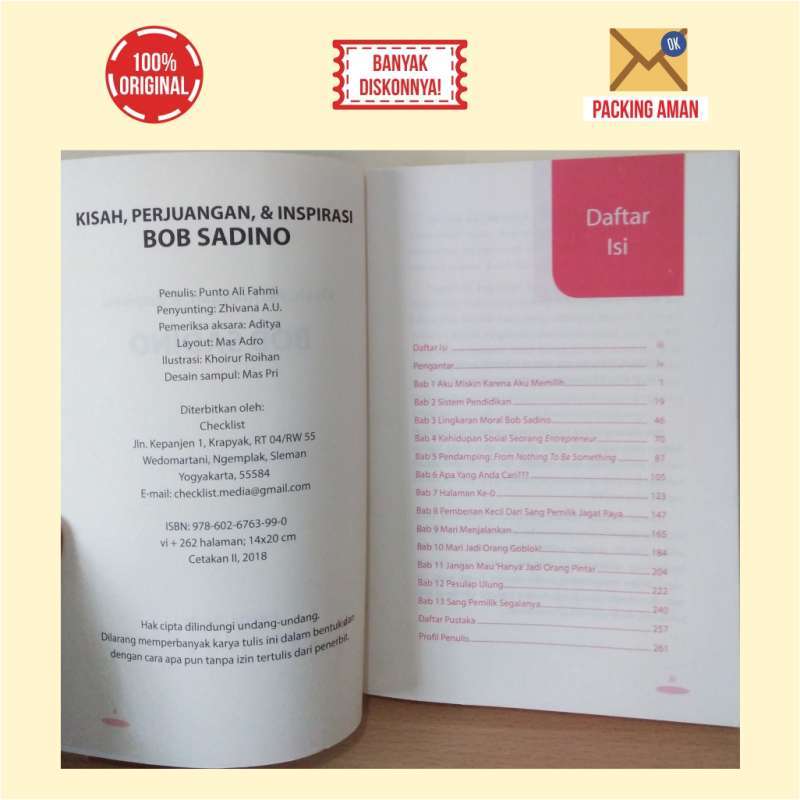 Biografi Penulis Novel 5 Cm Tulisan