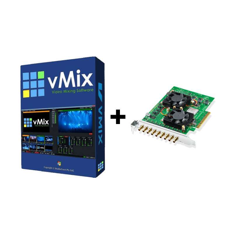 Jual VMix Bundle VMix PRO Decklink Quad 2 Di Seller Vmix Official