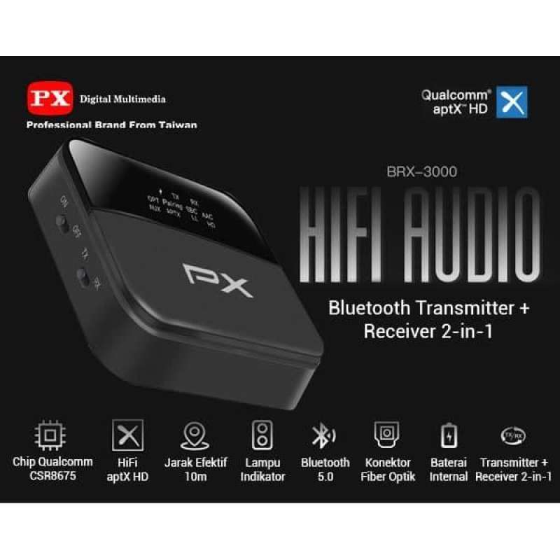 Jual Bluetooth Receiver dan Transmiter BRX3000 di Seller Station PC