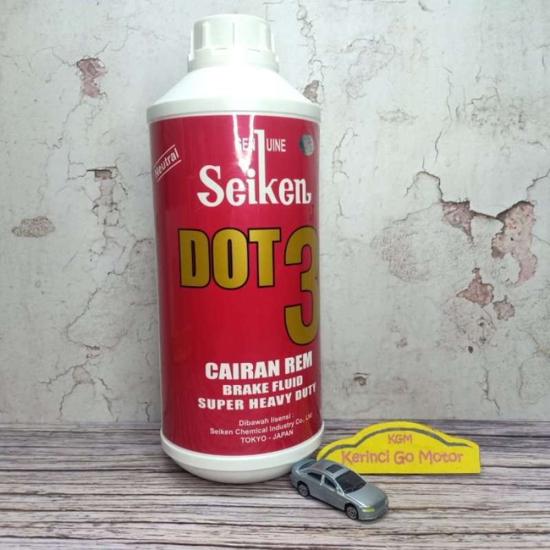 Promo Seiken Brake Fluid Dot 3 Bening 1L Minyak Rem Dot 3 Bening