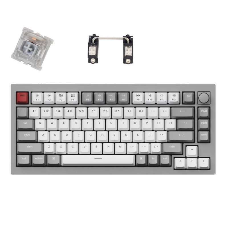 Jual Keychron Q1 V2 QMK Fully Assembled Mechanical Gaming Keyboard di