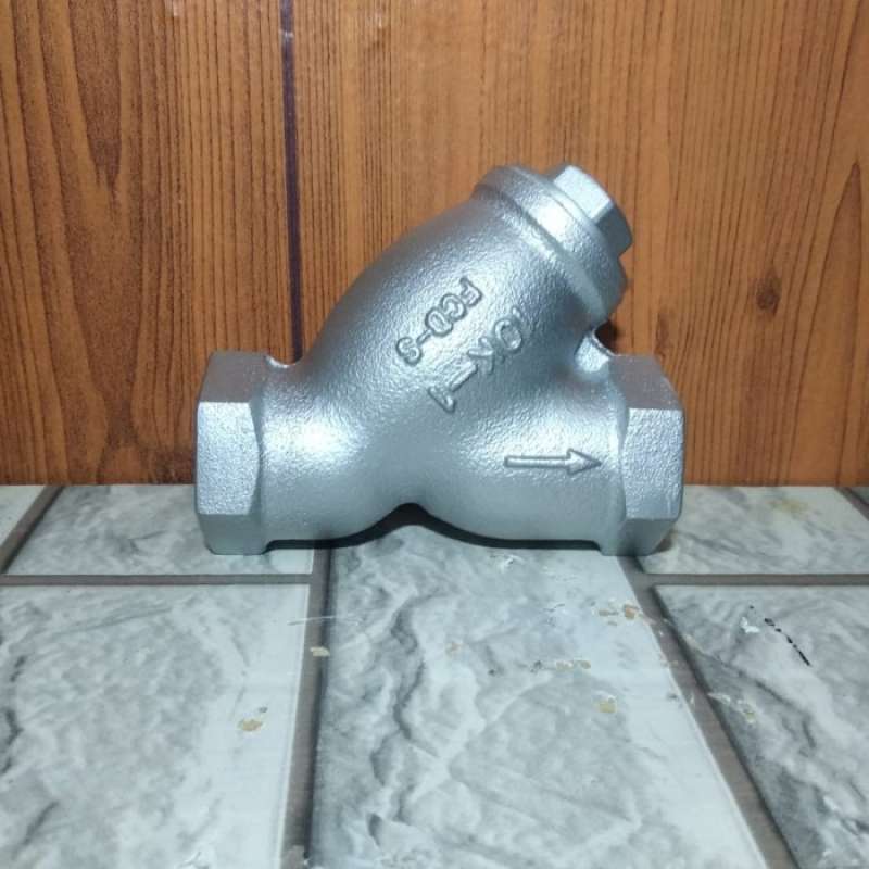 Promo Y STRAINER KITZ CAST IRON FOR STEAM DRAT 3/4 Multivariasi