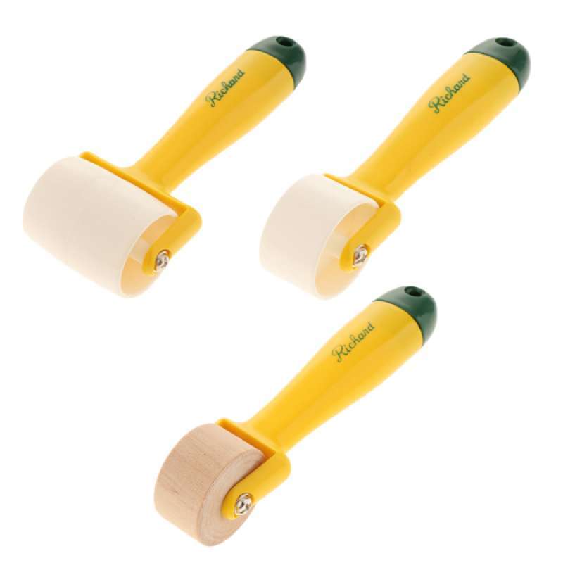 Jual 3pcs Plastic Smooth Surface Wallpaper Edge Seam Roller Diy Pressure Rollers Di Seller Homyl