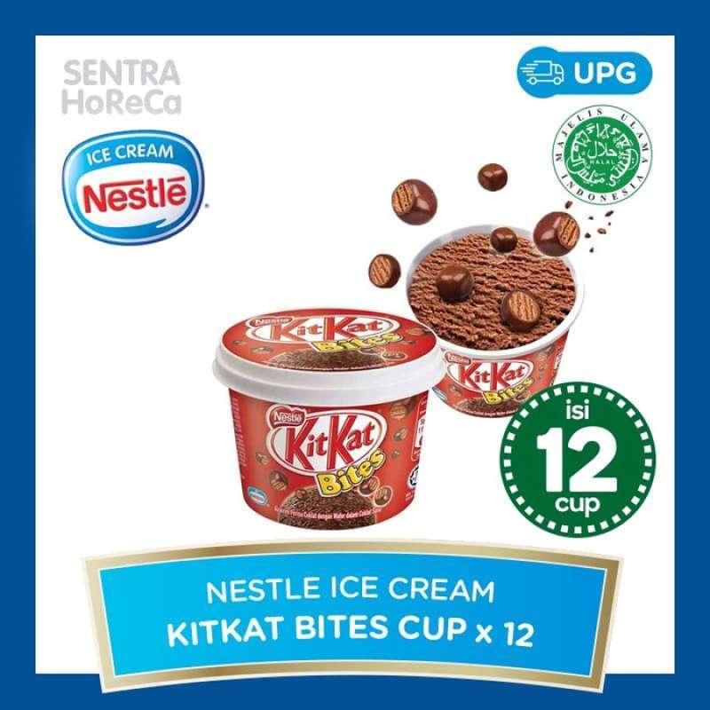 Jual Nestle KitKat Bites Cup Ice Cream x 12 di Seller Sentra Horeca